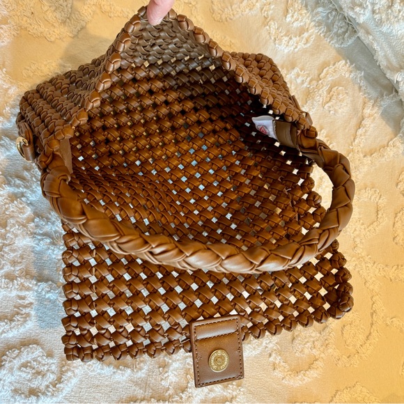 Asia Woven Crossbody Vegan Bag - Picture 7 of 8